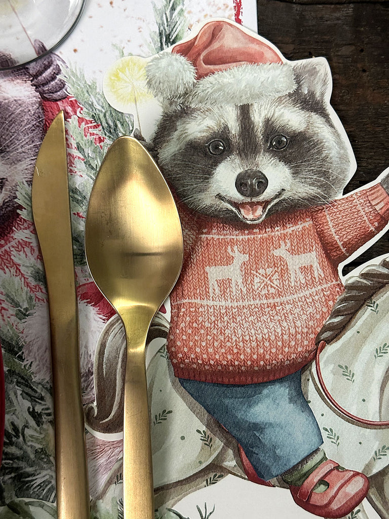 Table Accent · Raccoon