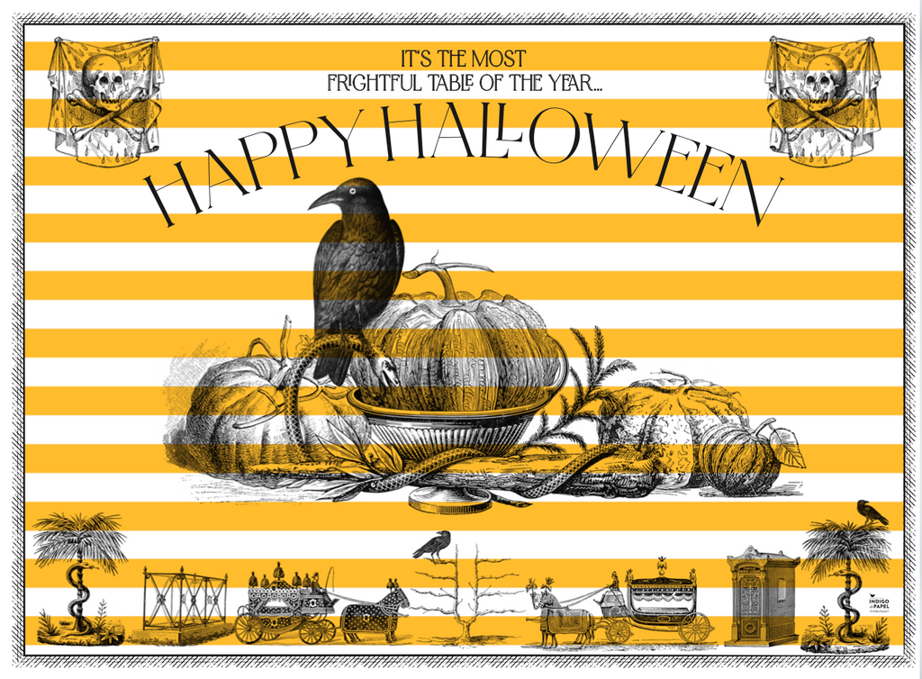 White Placemat · Frightful