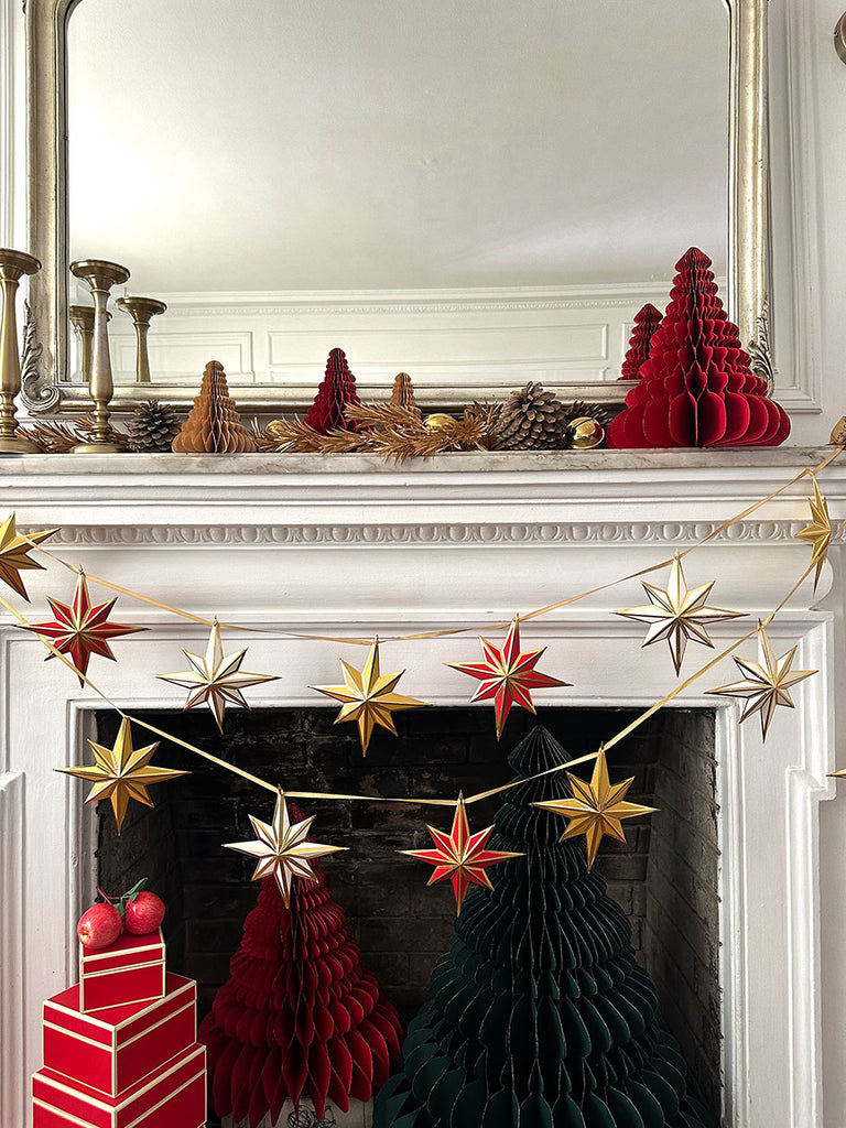 3D Star Garland