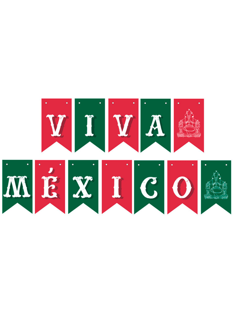 Viva Mexico · Party Banner