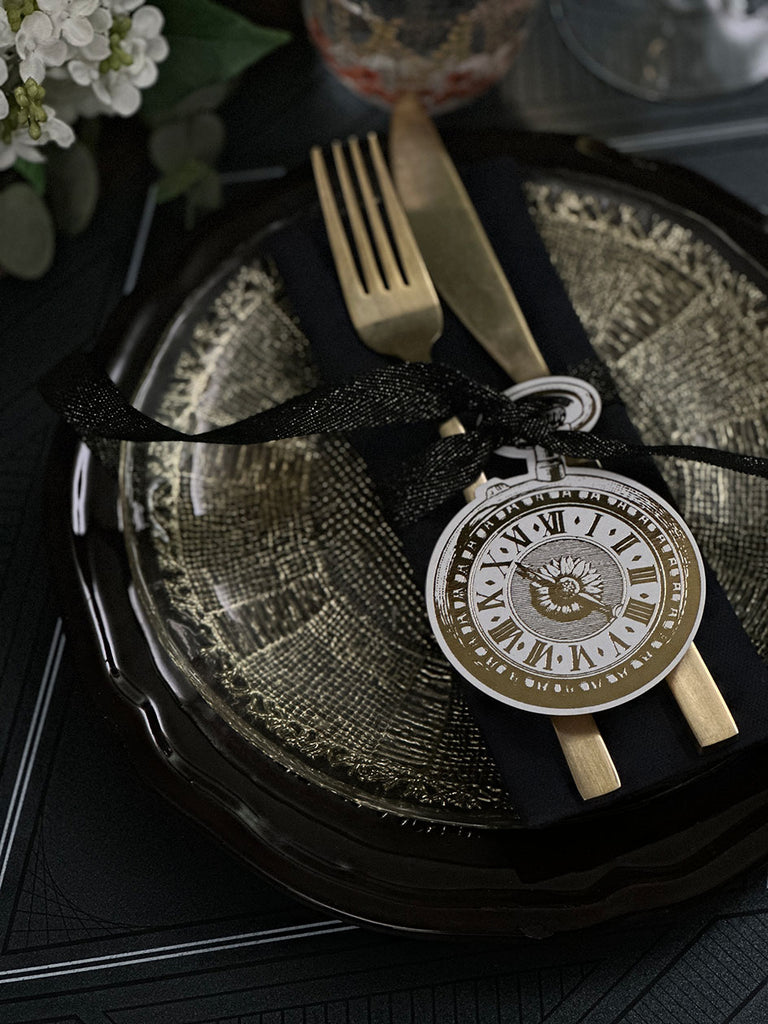 Black Placemat · Art Deco 2024