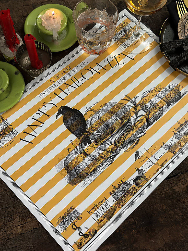 White Placemat · Frightful