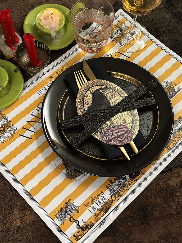 White Placemat · Frightful