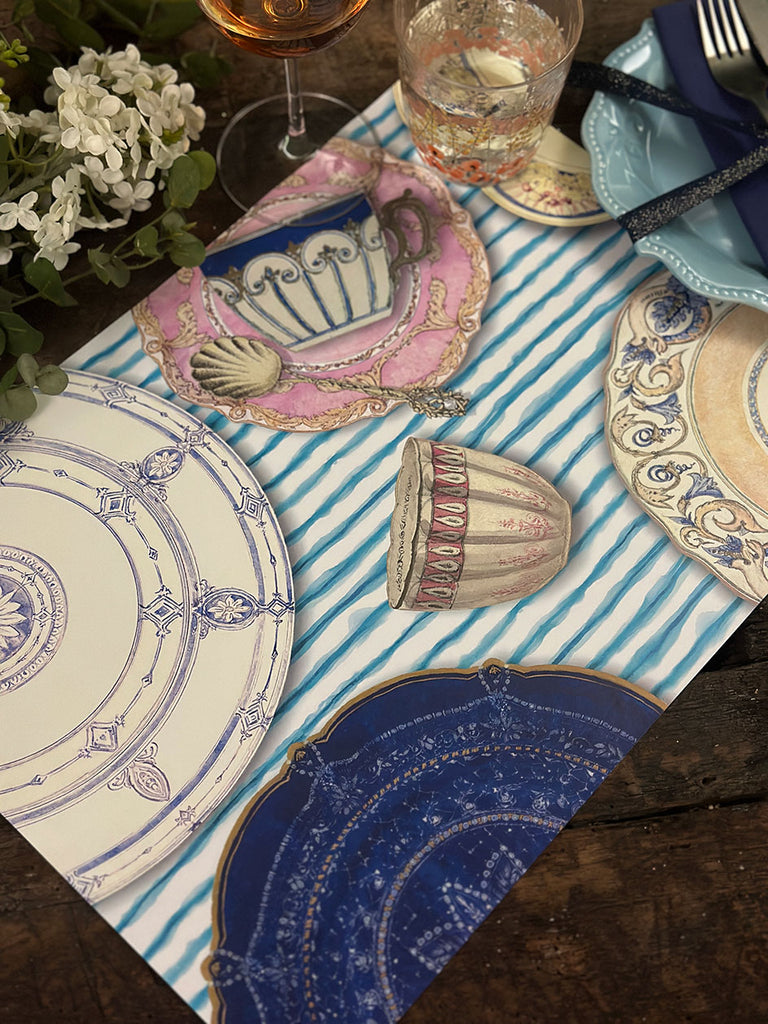 White Placemat · Porcelain