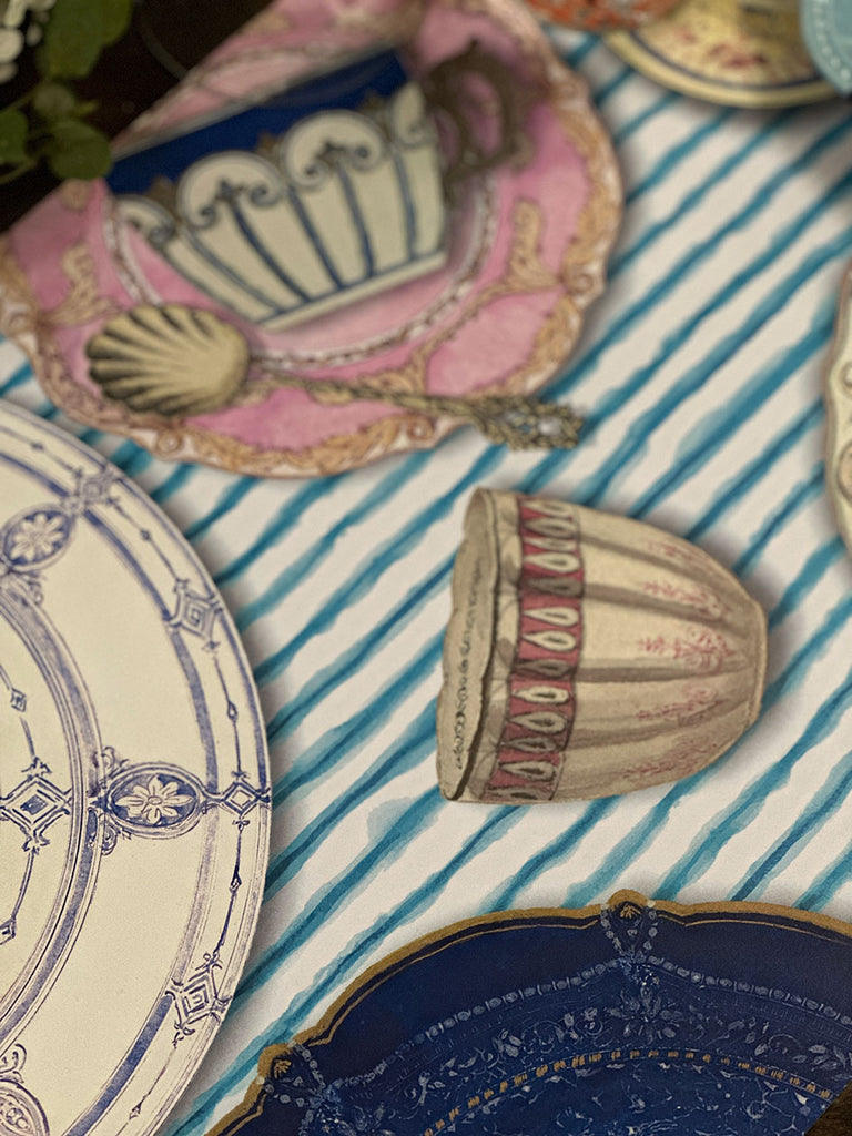 White Placemat · Porcelain