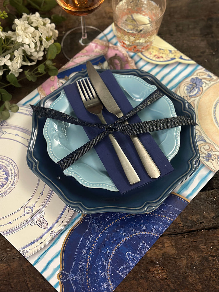 White Placemat · Porcelain