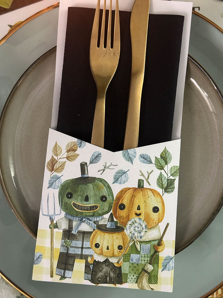 Table Set · Pumpkins