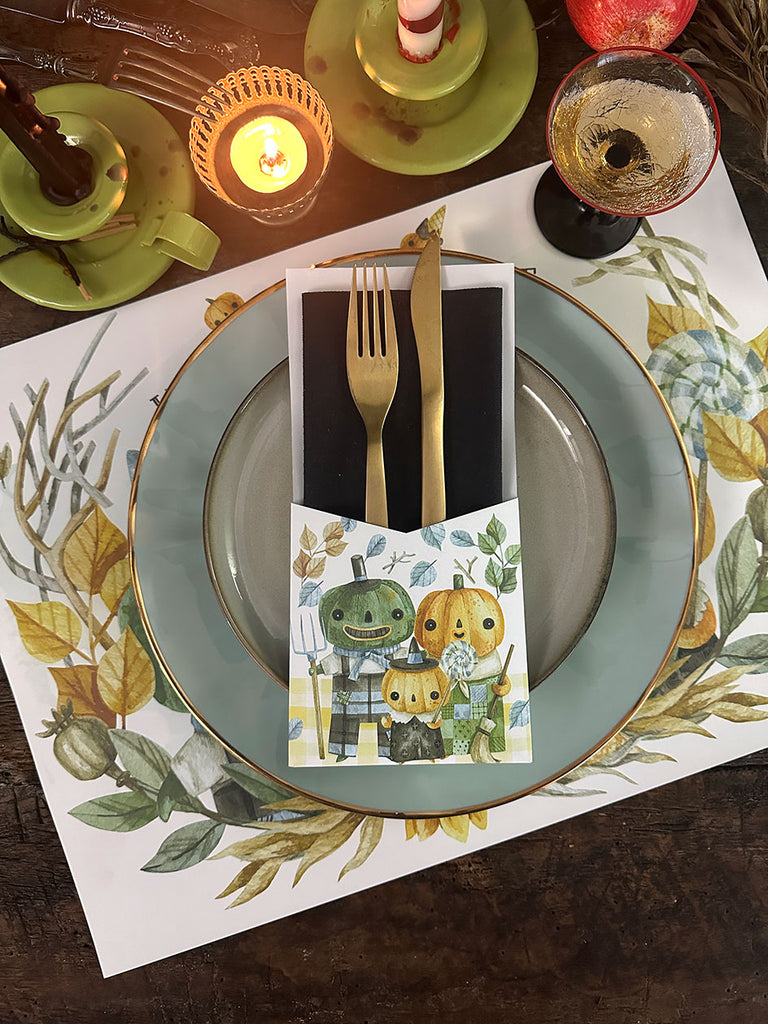 Table Set · Pumpkins