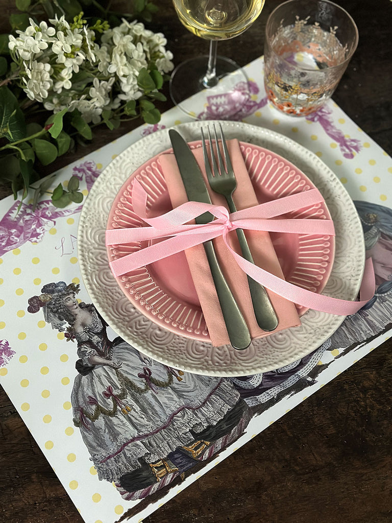 White Placemat · Coquette