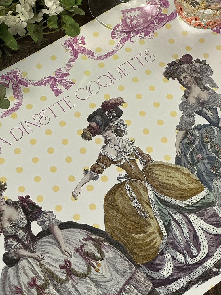 White Placemat · Coquette