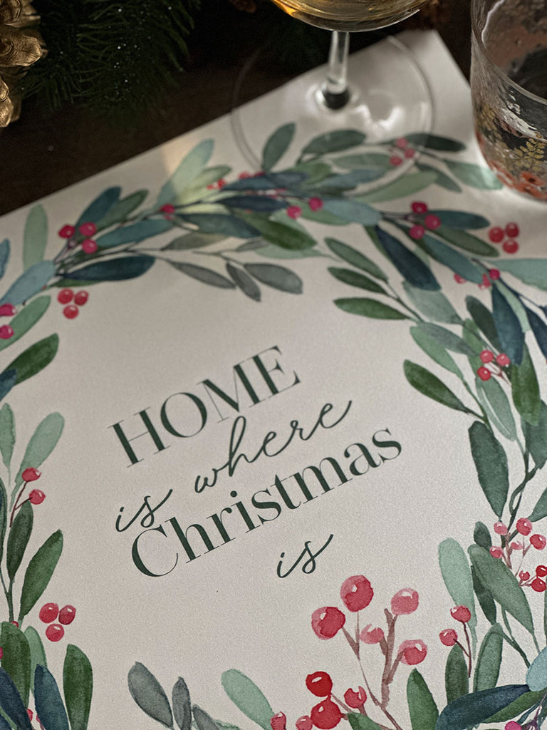 Square Placemat · Olives