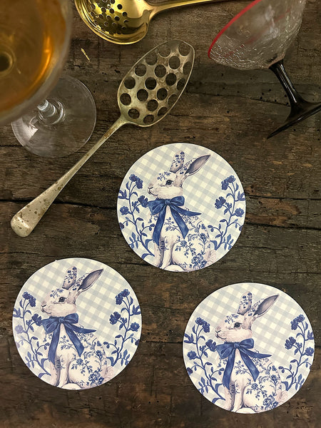Round Coasters · Watercolor
