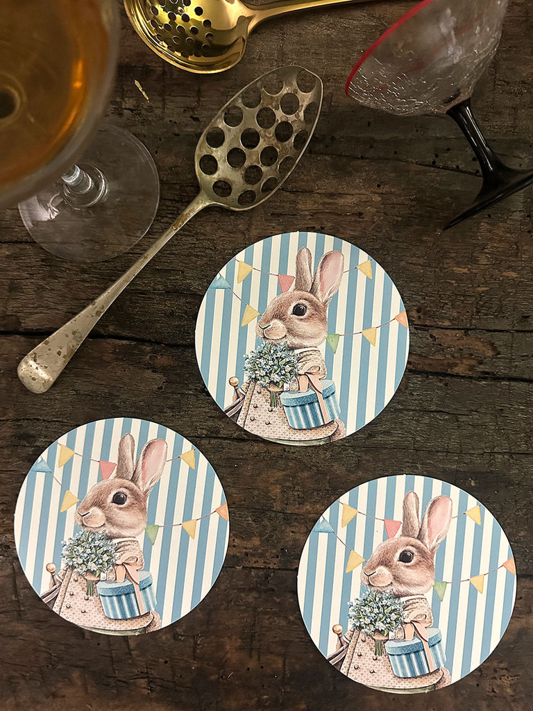Round Coasters · Basquet