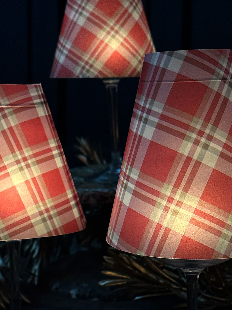 Lamp Shade · Tartan