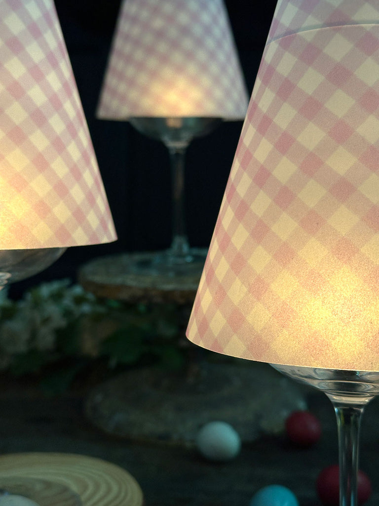 Lamp Shade · Vichy Light Blue