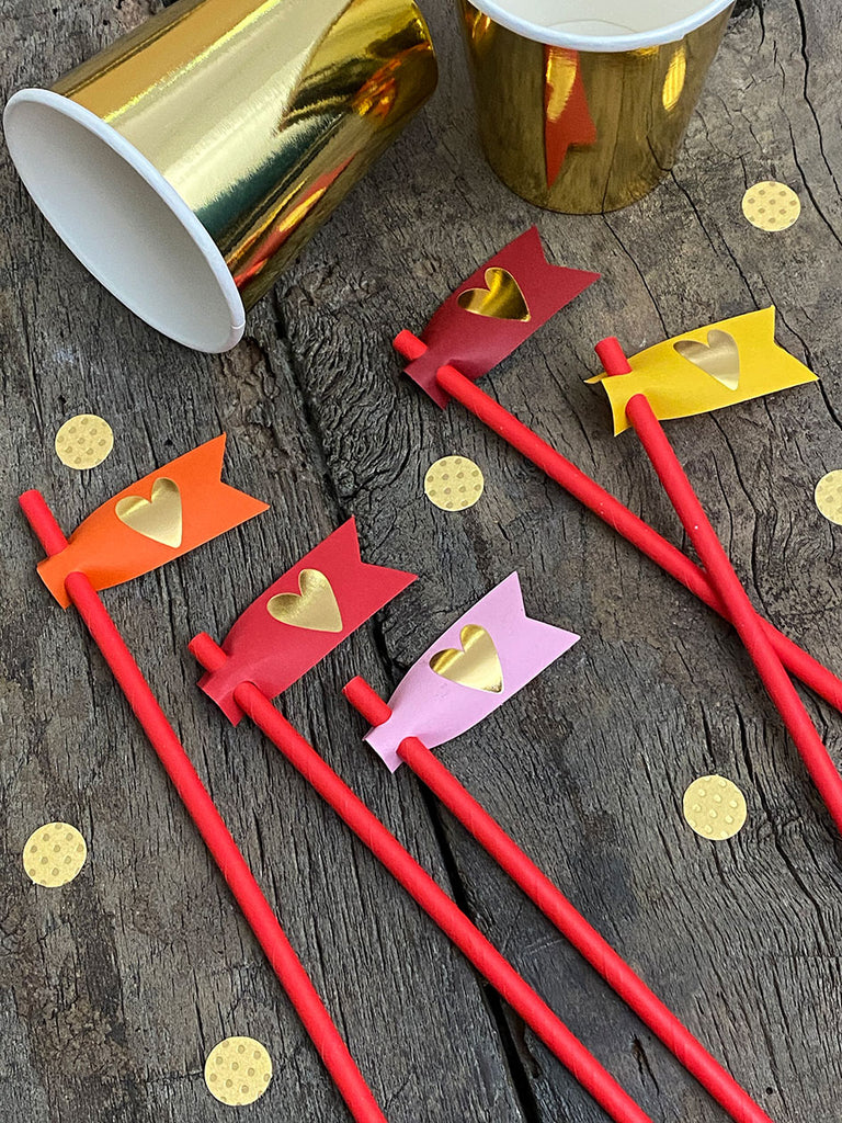 Red Straws · Hearts