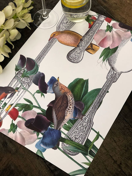 White Placemat · Botanist