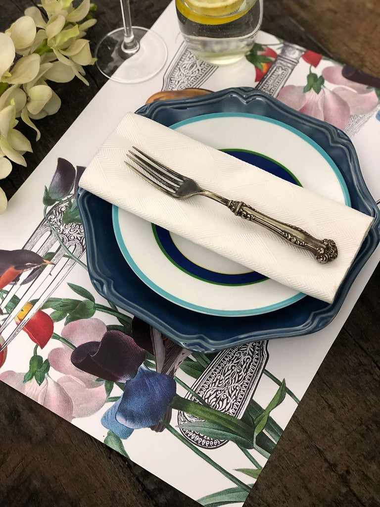 White Placemat · Botanist