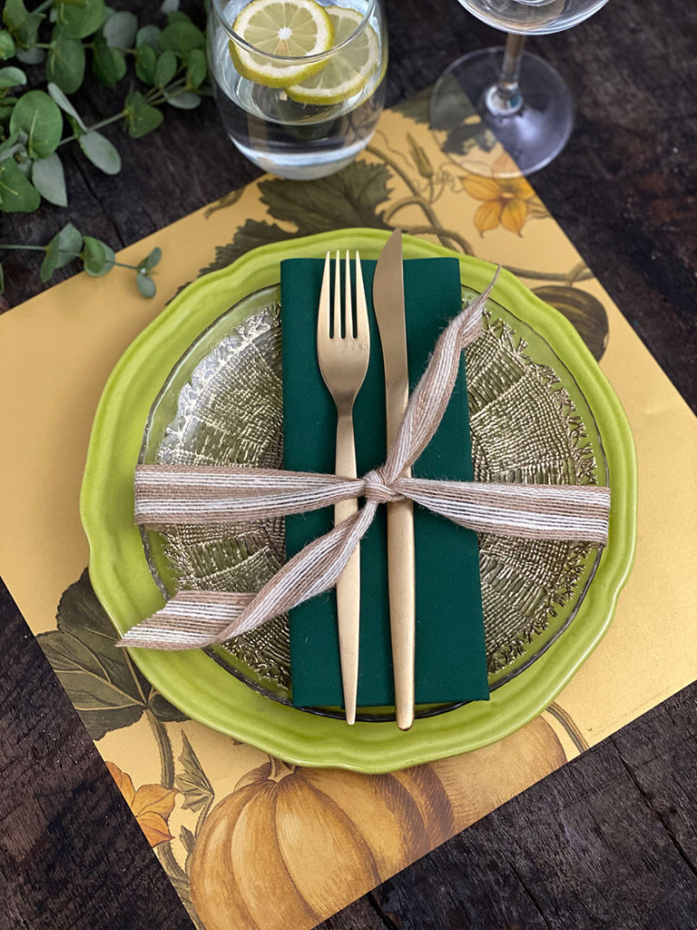 Square Placemat · Color Pumpkin