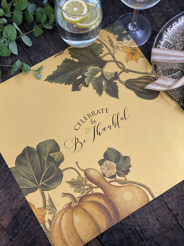Square Placemat · Color Pumpkin