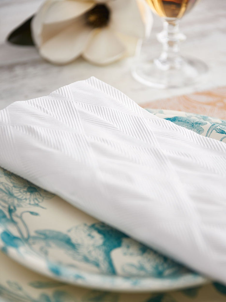 Servilleta Elegance · White