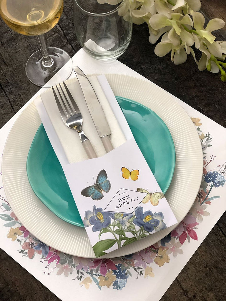 Silverware Holder · Butterflies