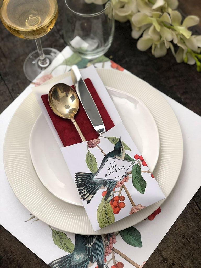 Silverware Holder · Color Birds