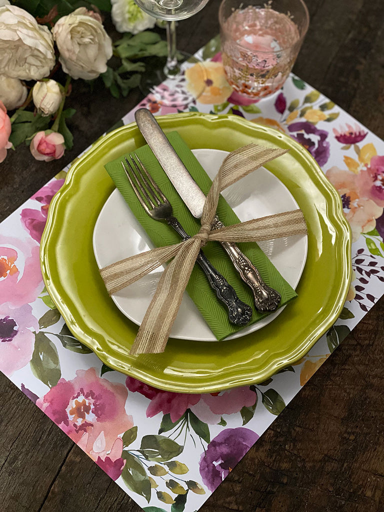 White Placemat · Blossom