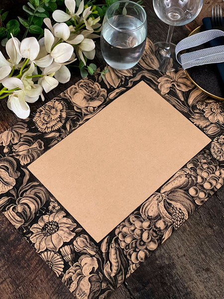 Kraft Placemat · Border