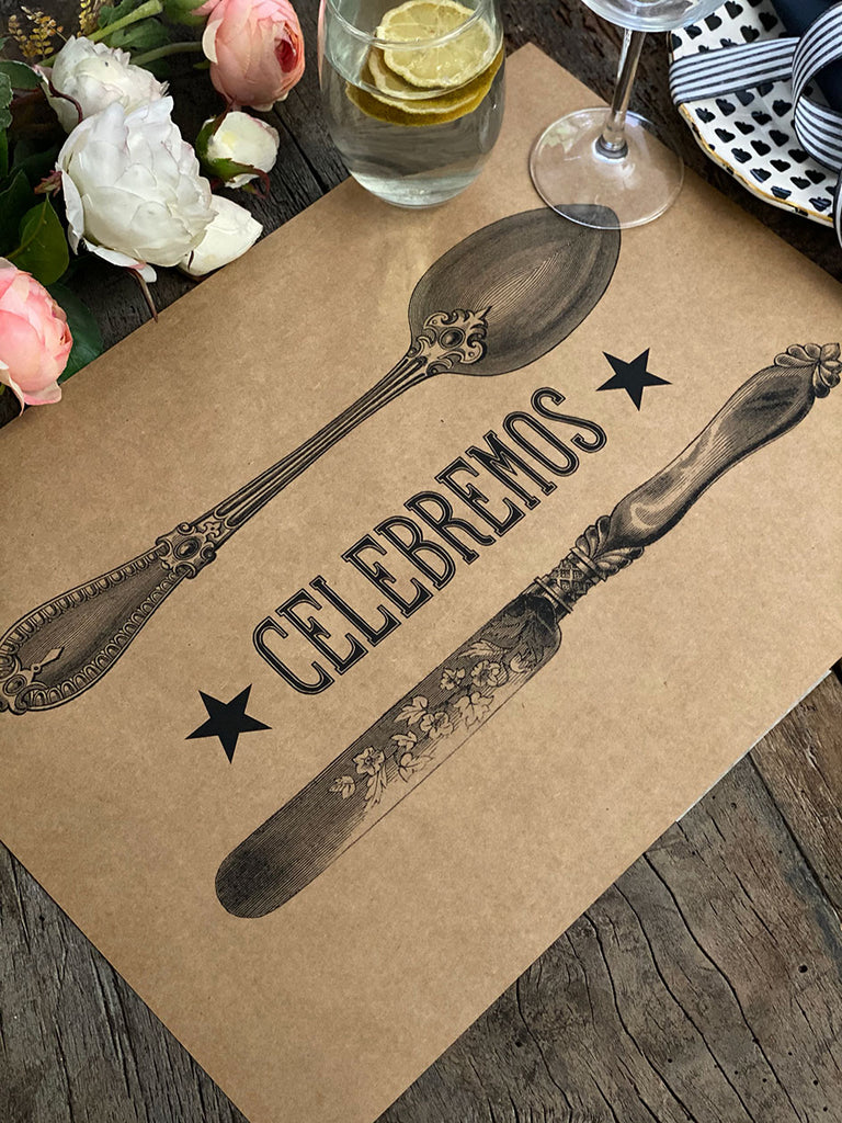Kraft Placemat · Celebremos