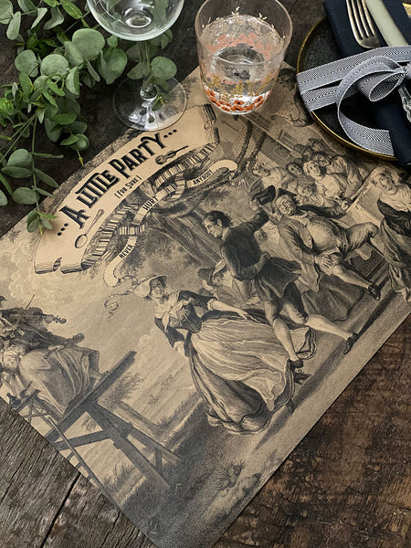 Kraft Placemat · Little Party