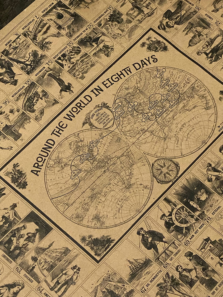 Kraft Placemat · Round the World