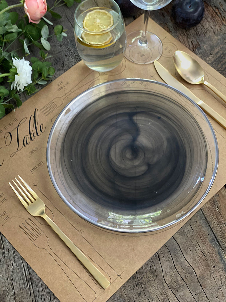 Kraft Placemat · Place Setting