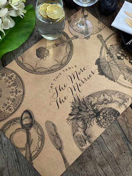 Kraft Placemat · Merrier