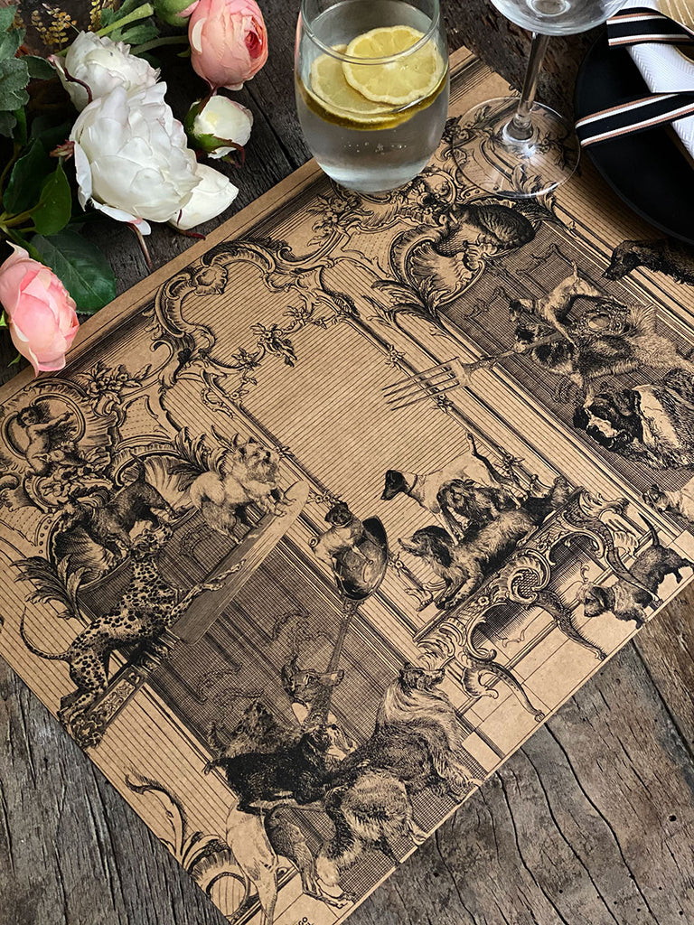 Kraft Placemat · Dog Party