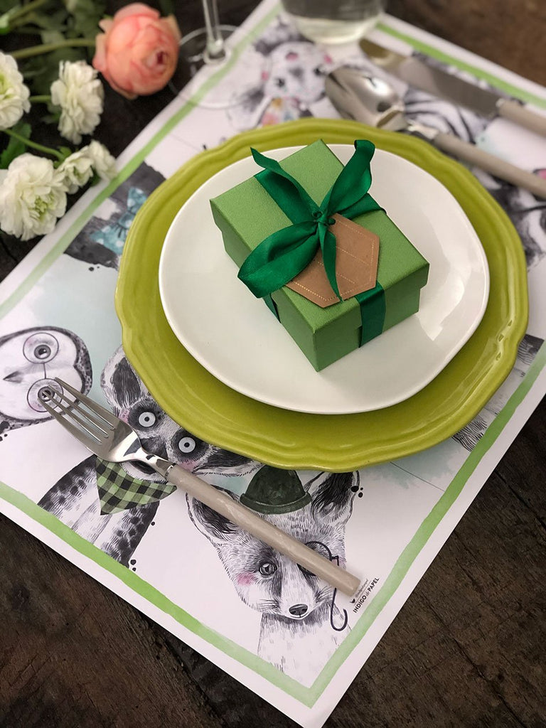 White Placemat · Birthday Koala