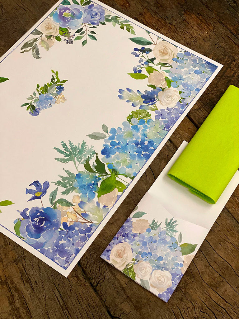 Violet Hydrangea Set · 6 People