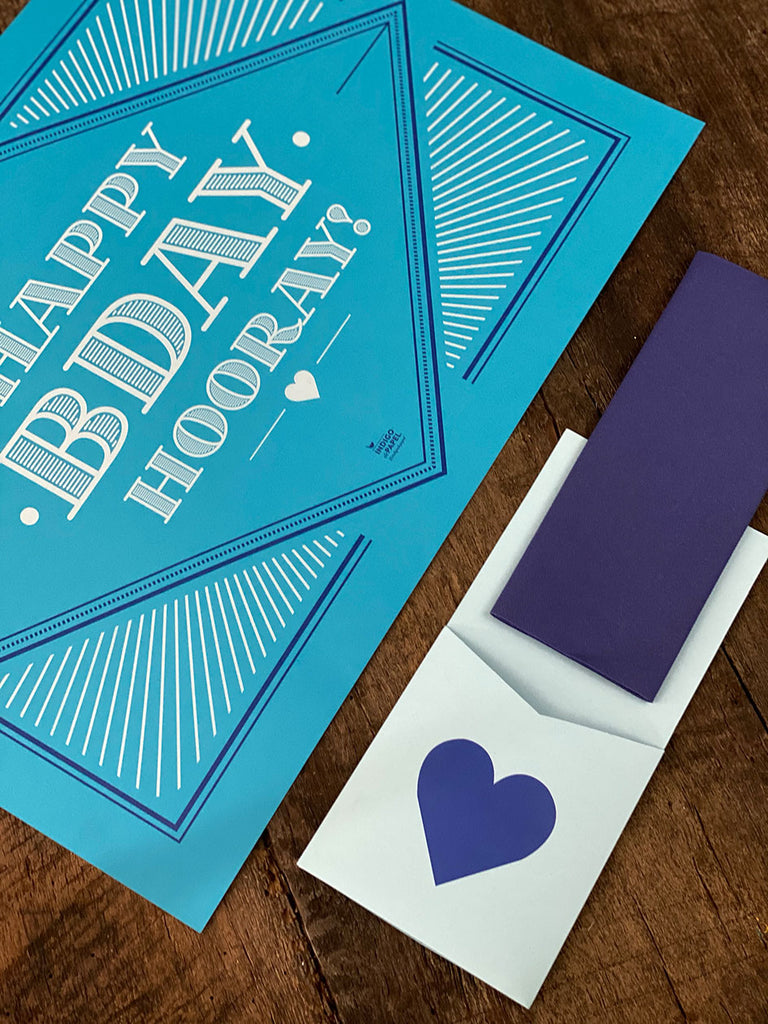 Blue Birthday Set · 6 People