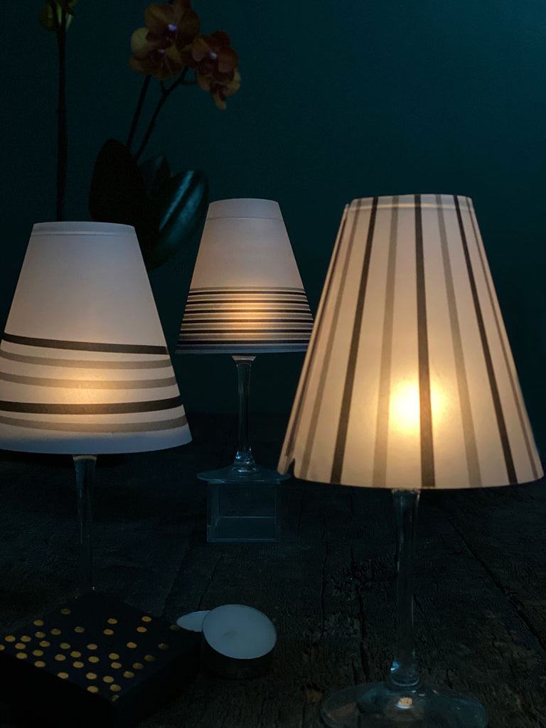 Lamp Shade · Lines Grey