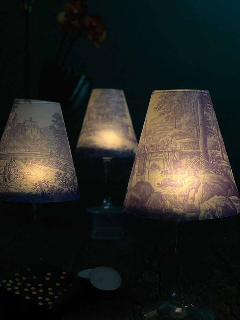 Lamp Shade · Toille de Jouy