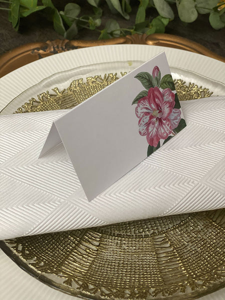 Placecard · Pink Flowers