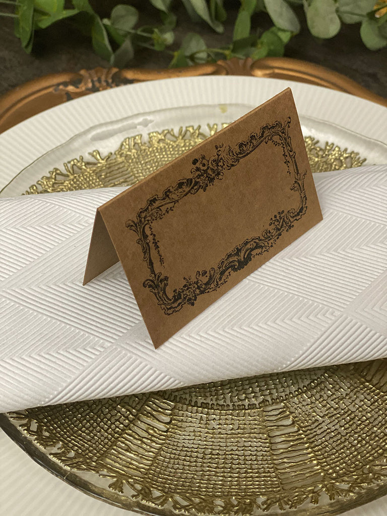 Placecard · Kraft Wreath