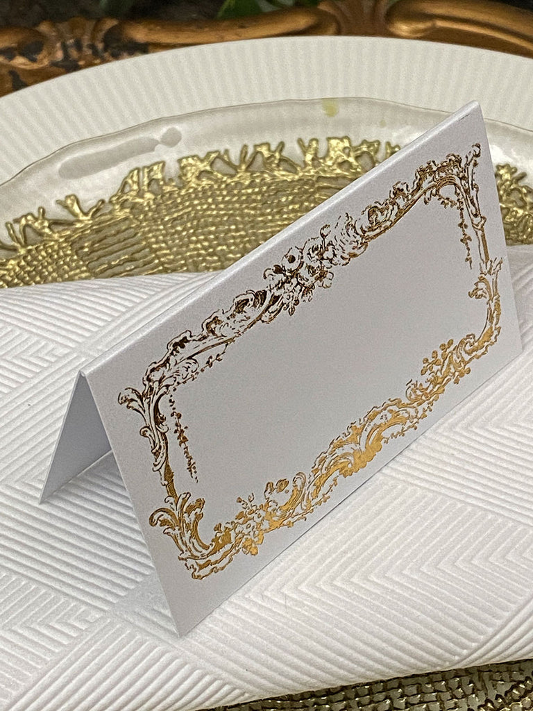 Placecard · Foil Wreath