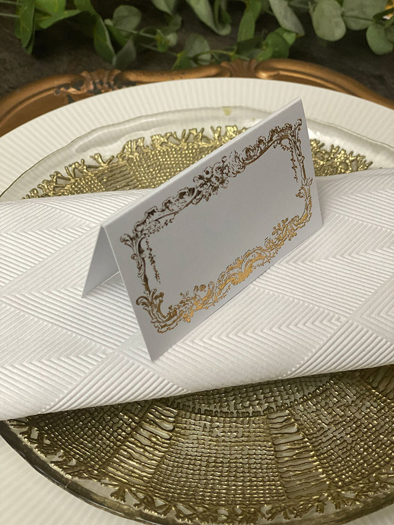 Placecard · Foil Wreath