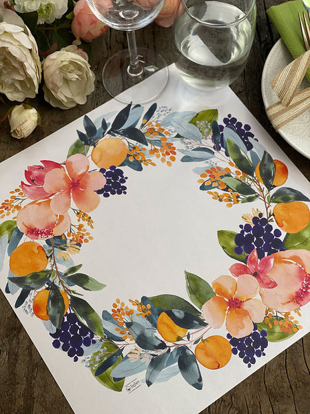 Square Placemat · Damascus