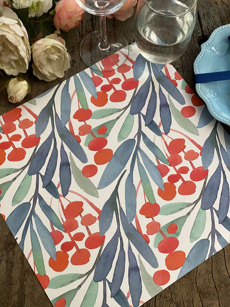 Square Placemat · Green Tapestry
