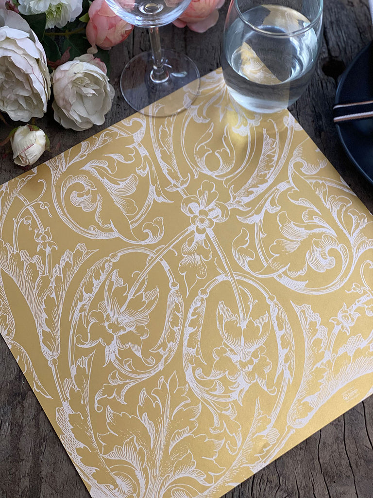Square Placemat · Victorian Gold