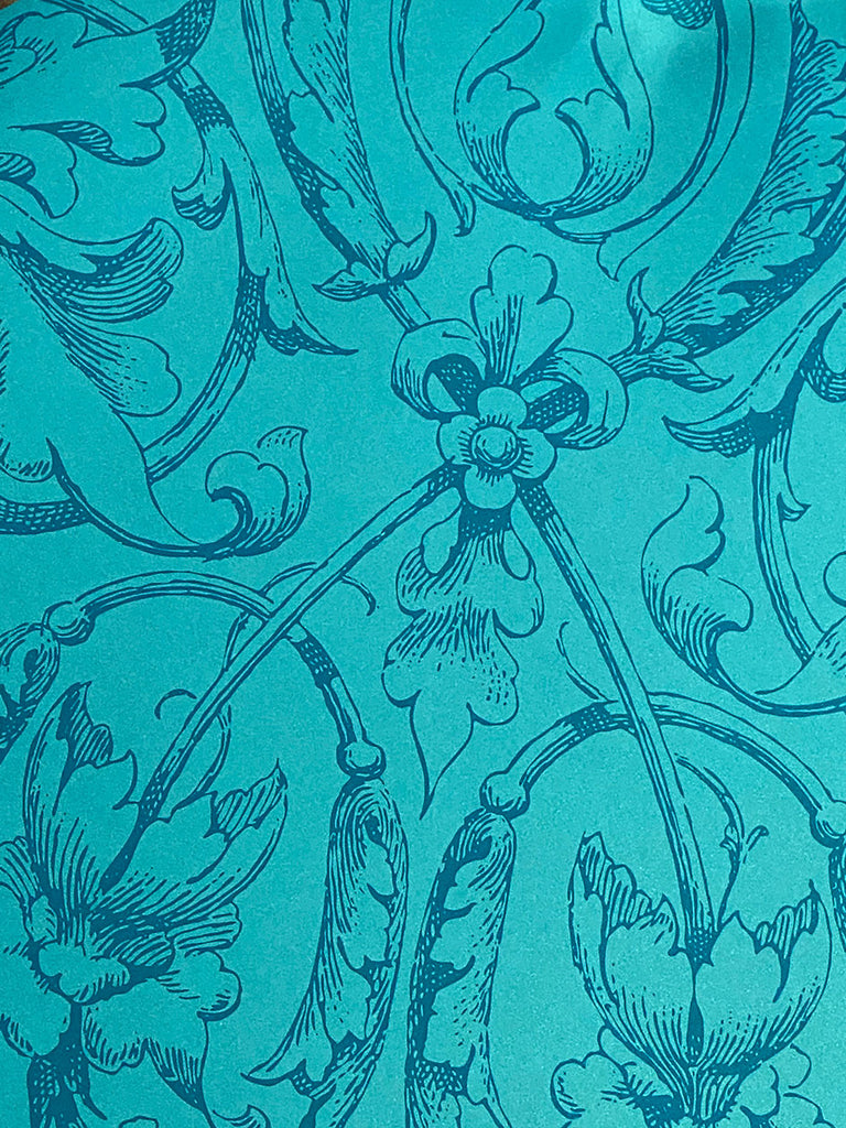 Square Placemat · Victorian Turquoise