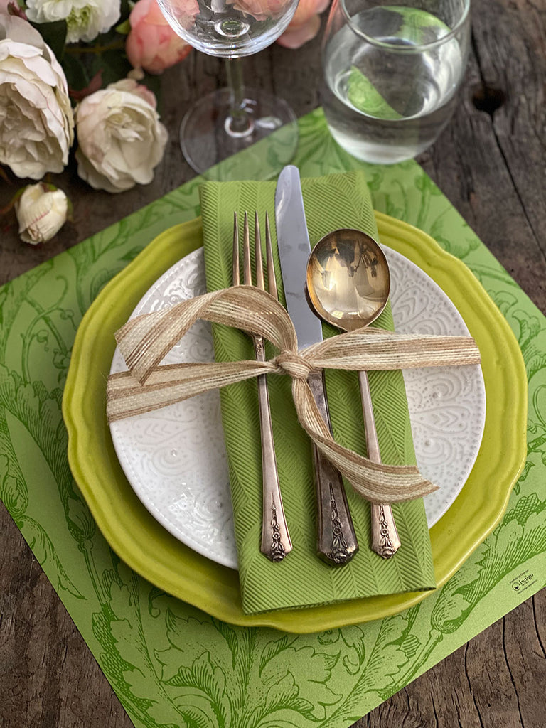 Square Placemat · Victorian Green