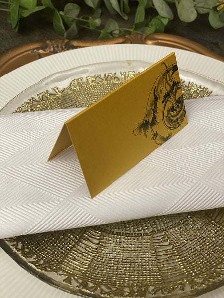 Placecard · Gold Ornament